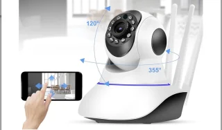 IP WiFi Babyfoon Camera Binnen