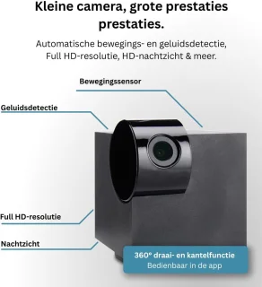 JMZR Hondencamera Full HD met App