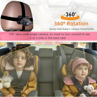 KB KB40 Baby-autocamera 4,3 inch