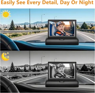 KB KB40 Baby-autocamera 4,3 inch