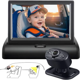 KB KB40 Baby-autocamera 4,3 inch