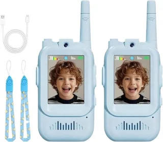 Kinder walkie talkies blauw