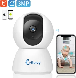 Kolvy Babyfoon met Camera 3MP WiFi