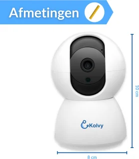 Kolvy Babyfoon met Camera 3MP WiFi