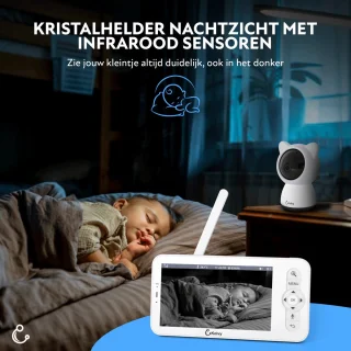 Kolvy Babyfoon Pro DUO met Twee Camera's en App