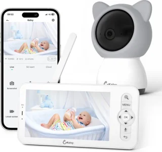 Kolvy Babyfoon Pro met Camera en App 1080p