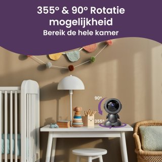 Kooshy Babyfoon 3MP Full HD Camera