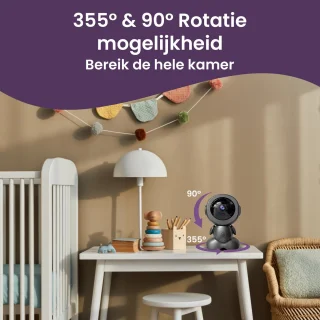 Kooshy Babyfoon 3MP Full HD Camera