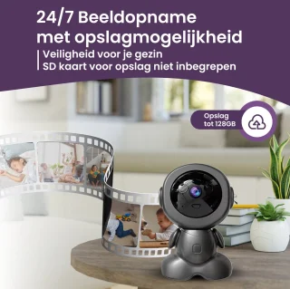 Kooshy Babyfoon 3MP Full HD Camera