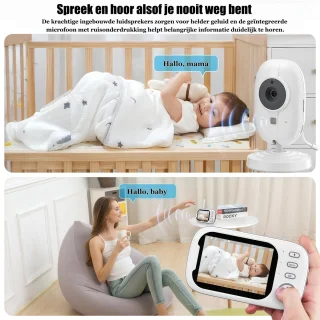Kraftverdia Easy Babyfoon met camera