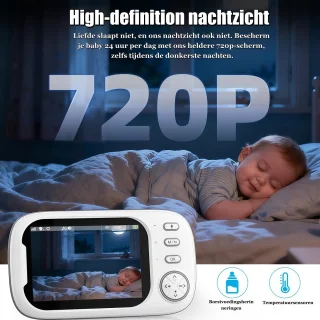 Kraftverdia Easy Babyfoon met camera