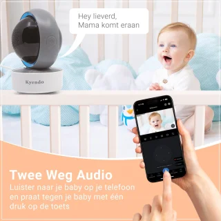 Kyendo Babyfoon met Camera