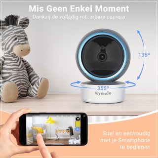 Kyendo Babyfoon met Camera
