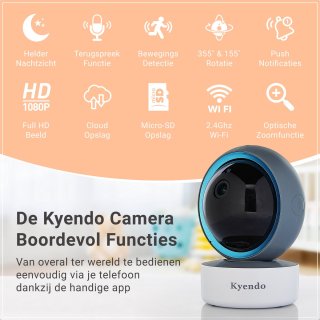 Kyendo Babyfoon met Camera