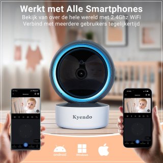 Kyendo Babyfoon met Camera