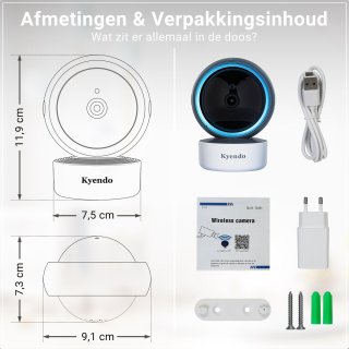 Kyendo Babyfoon met Camera