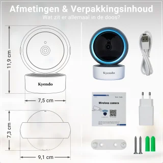 Kyendo Babyfoon met Camera