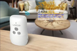 LAKOO Audi Babyfoon DECT Eco Modus