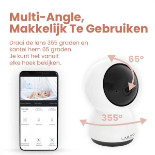 Lakoo Babyfoon Beveiligingscamera