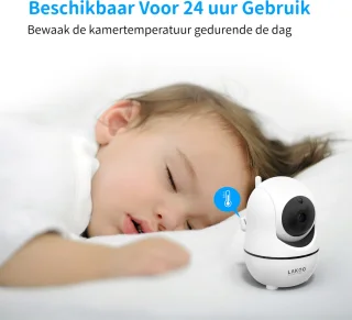 Lakoo BabyGuard HD Pro Babyfoon uitbreiding set
