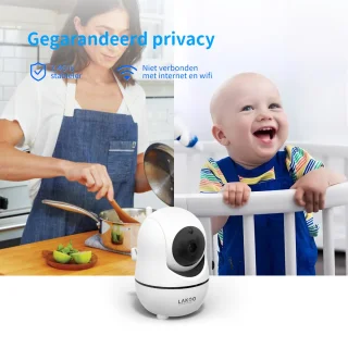 Lakoo BabyGuard HD Pro Babyfoon uitbreiding set