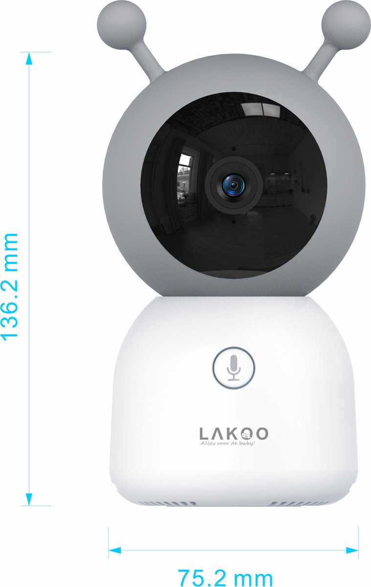 Wat vinden we goed aan de Lakoo BabyGuard Pro 6T Beveiligingscamera