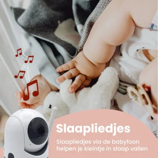 LAKOO BabyGuard Wifi Babyfoon met Camera 1080p Full HD