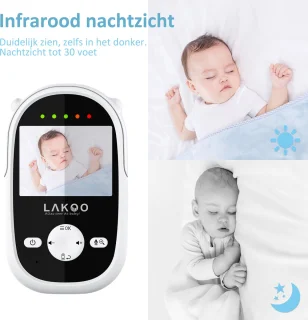 LAKOO C Babyfoon 2 inch Monitor en Camera
