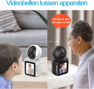 Lakoo DualVision Connect Babyfoon met Camera