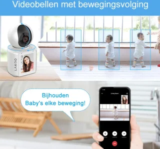 Lakoo DualVision Connect Babyfoon met Camera