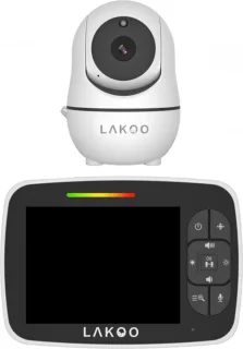 LAKOO HD Babyfoon met Camera en 3.5 Inch Monitor