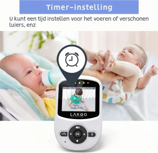 LAKOO MiniGuard Vision B Babyfoon met Camera