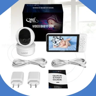 Lakoo Pro 6 Babyfoon met Camera en App 5 inch