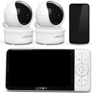 Lakoo Pro Babyfoon HD Wifi met 5 inch scherm
