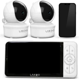 Lakoo Pro Babyfoon HD Wifi met 5 inch scherm