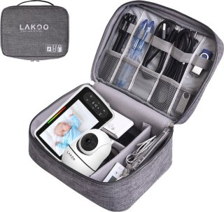 Lakoo Universele Babyfoon Opbergtas Grijs
