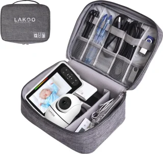 Lakoo Universele Babyfoon Opbergtas Grijs