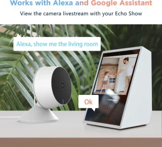 Laxihub 2MP Wifi Babyfoon Camera Full HD