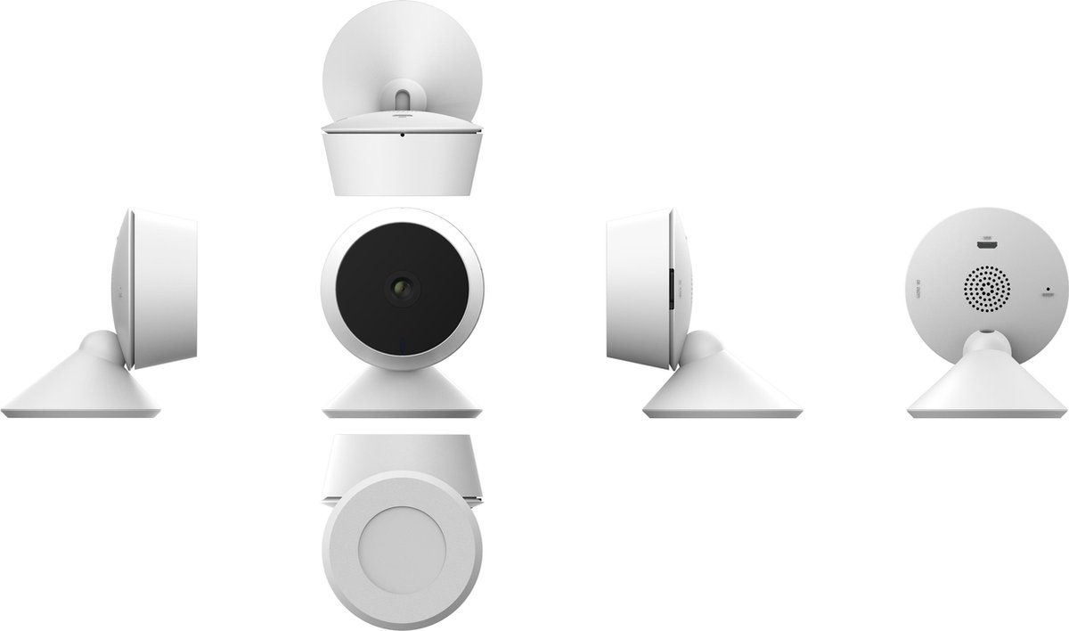 Laxihub 2MP Wifi Babyfoon met Camera en 32GB SD kaart