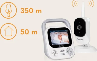 Lionelo Babyline 3.2 Babyfoon met Camera Full HD