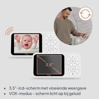 Lionelo Babyline 3.4 Babyfoon