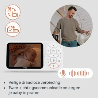 Lionelo Babyline 3.4 Babyfoon