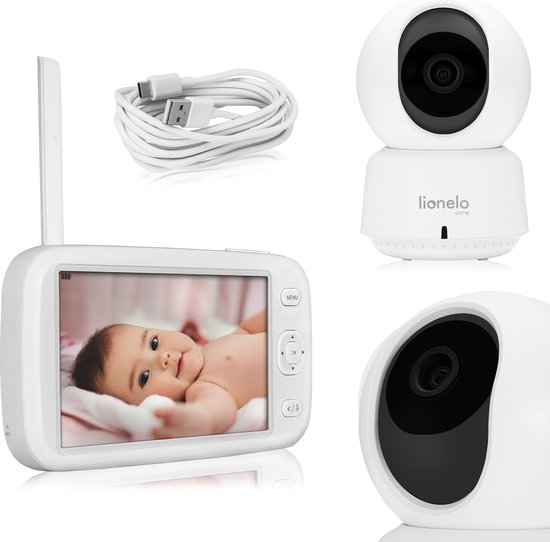 Lionelo Babyline 9.1 — slimme 360° babyfoon met Full HD en app-streaming