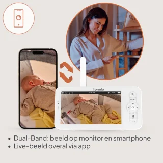 Lionelo Babyline 9.2 AI Babyfoon