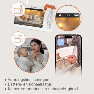 Lionelo Babyline 9.2 AI Babyfoon