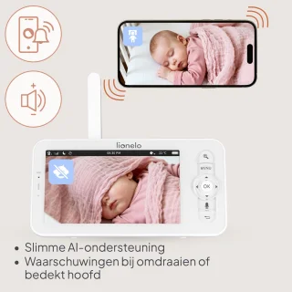 Lionelo Babyline 9.2 AI Babyfoon