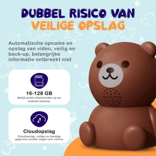 Little Immi Babyfoon met Camera 1080HD