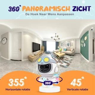 Little Immi Babyfoon met Camera 1080HD