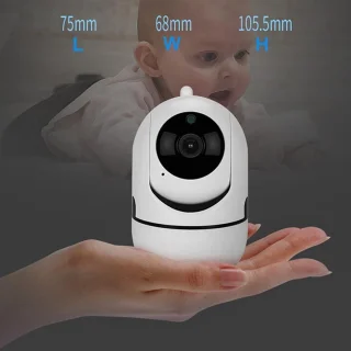 Living Needs Babyfoon en Wifi Beveiligingscamera Wit