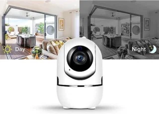 Living Needs Babyfoon en Wifi Beveiligingscamera Wit